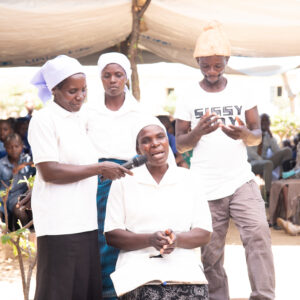 Chiwarira Primary School Community Drama group.